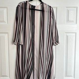 Torrid Striped Kimono